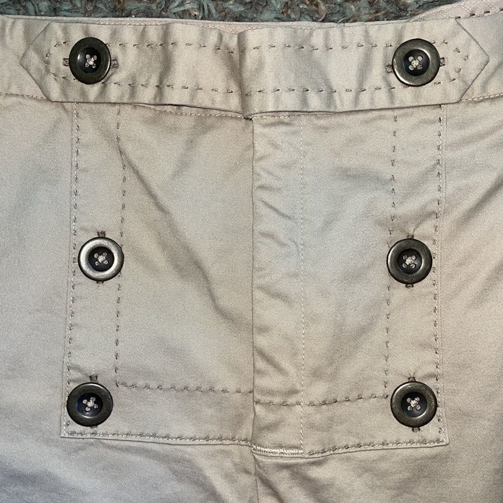 NEW WITH TAGS VINTAGE HI-WAIST ARITZIA TALULA SAILOR STYLE SHORTS SIZE 10 - Picture 2 of 6